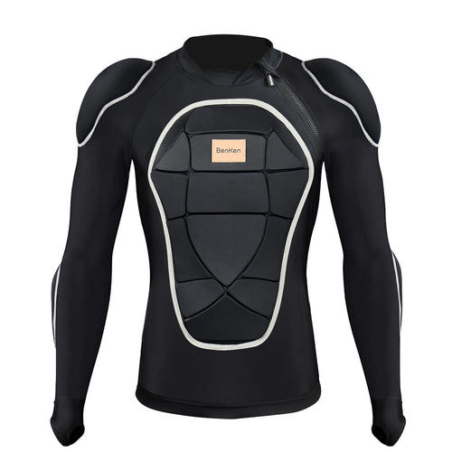 BenKen Outdoor Full Body Armor Body Chest Back Shoulder Elbow Multiple Protector Anti-Collision Protective Gear Unisex Action Sports Protective Jacket for Snowboard Skating Skiing Skateboarding Cycling Riding Motorcycle